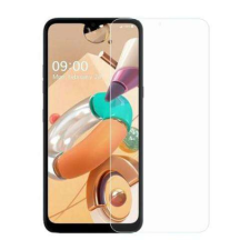 LG K41S, Üvegfólia, 0,3mm vékony, 9H, Sík részre mobiltelefon kellék