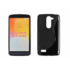 LG L Bello D331, Szilikon tok, S-Case, fekete tok és táska