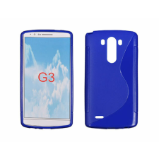 LG Optimus G3 D855, Szilikon tok, S-Case, kék tok és táska
