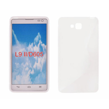LG Optimus L9 2 D605, Szilikon tok, S-Case, fehér tok és táska