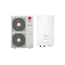 LG Therma V hidro-split hőszivattyú 12kW, 1 fázis (HN1600MC.NK1 + HU121MRB.U30) hőszivattyú