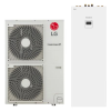 LG Therma V hidro-split hőszivattyú 14kW, 3 fázis + 200l HMV, R32 (HN1616Y.NB1 + HU143MRB.U30) (HN1616YNB1-HU143MRBU30)