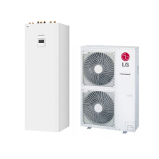 LG Therma V Hydrosplit 12kW - 400V Hőszivattyú 200L Tartállyal hőszivattyú