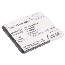  Li3720T42P3h605656 Akkumulátor 2000 mAh mobiltelefon akkumulátor