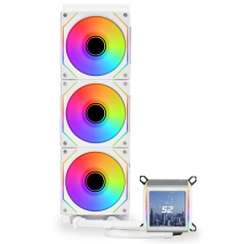 Lian Li galahad ii lcd sl-inf 360 fehér vízh&#369;tés (ga2alcd36inw) hűtés