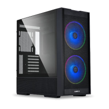 Lian Li LANCOOL 206 táp nélküli ablakos ház fekete (LANCOOL 206RX BLACK) számítógép ház