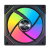 LIAN Li UNI FAN SL-INF 120 RGB ventilátor 3db fekete (UF-SLIN120-3B) (UF-SLIN120-3B)