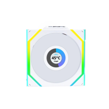 Lian Li UNI FAN SL Wireless LCD 120 fehér (12SLLCD1W1W) hűtés