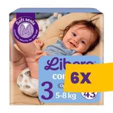Libero Comfort 3 nadrágpelenka 5-8 kg 43db (Karton - 6 csomag) pelenka