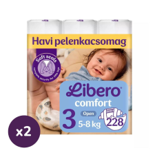 Libero Comfort 3 pelenka, 5-8 kg, HAVI PELENKACSOMAG 456 db pelenka