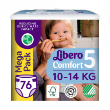 Libero Comfort 5 pelenka, 10-14 kg, 76 db pelenka