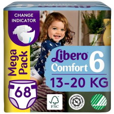 Libero Comfort 6 Mega Pack (68 db) 13 - 20 kg pelenka