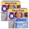 Libero Comfort Mega Pack Pelenkacsomag 16-26kg Junior 7 (108db)