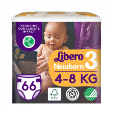 Libero Newborn 3 pelenka, 4-8 kg, 66 db pelenka