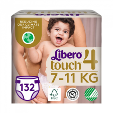 Libero Touch 4 pelenka, 7-11 kg, HAVI PELENKACSOMAG 132 db pelenka