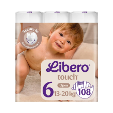 Libero Touch 6 pelenka, 13-20 kg, 108 db pelenka