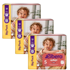 Libero Up&Go Bugyipelenka 12-18kg Junior 5 (114db) pelenka