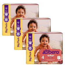 Libero Up&amp;Go Bugyipelenka Bugyipelenka 8-14kg Maxi 4 (126db) pelenka