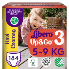 Libero Up&Go havi Pelenkacsomag 5-9kg Midi 3 (184db) pelenka