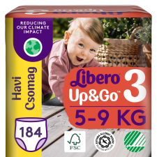 Libero Up&amp;Go havi Pelenkacsomag 5-9kg Midi 3 (184db) pelenka