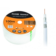 LIBOX PCC80 Koax antenna kábel 100m - Fehér (PCC80) kábel és adapter