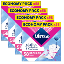 Libresse Dailies Fresh Regular Tisztasági betét 4x58db intim higiénia