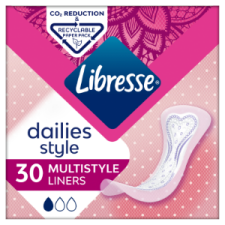 Libresse Dailies Style Multistyle tisztasági betét 30 db intim higiénia
