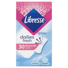 Libresse Libresse tisztasági betét 30 db Daily Fresh Regular intim higiénia
