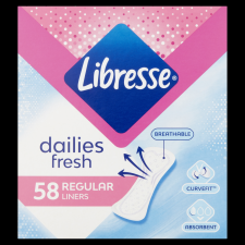 Libresse Libresse tisztasági betét 58 db Daily Fresh Normal intim higiénia