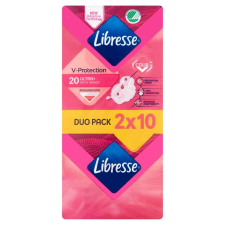 Libresse Ultra+ szárnyas egészségügyi betét (2x10 db) intim higiénia