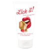 Lick-it Lick it! - 2in1 ehető síkosító - pezsgő-eper (50 ml) (06257440000)