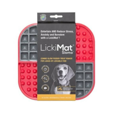  LickiMat® SLOMO ™- piros kutyatál