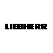 Liebherr matrica,fekete,35cm x 4.7cm autó dekoráció