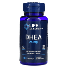 Life Extension DHEA, 25 mg, 100 db, Life Extension gyógyhatású készítmény