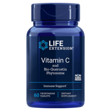 Life Extension Élethosszabbítás C-vitamin és Bio-Quercetin fitoszóma, 60 tabletta vitamin és táplálékkiegészítő
