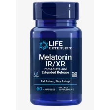 Life Extension Élethosszabbító Melatonin IR/XR, 60 kapszula vitamin és táplálékkiegészítő
