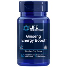 Life Extension Ginseng Energy Boost, 30 db, Life Extension gyógyhatású készítmény