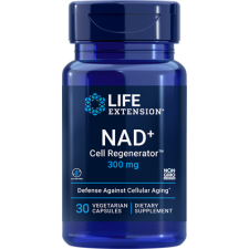 Life Extension NAD + (NIAGEN®) sejtregenerátor, nikotinamid-ribozid 300 mg, 30 növényi kapszula vitamin és táplálékkiegészítő