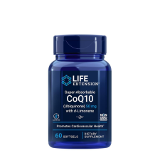Life Extension Super-Absorbable CoQ10 (Ubiquinone) with d-Limonene (60 Lágykapszula) vitamin és táplálékkiegészítő