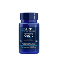 Life Extension Super Ubiquinol CoQ10 100 mg kapszula (Fokozott Mitokondriális Támogatás) (30 Lágykapszula) vitamin és táplálékkiegészítő