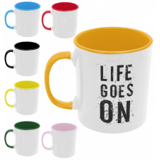  Life goes on - Színes Bögre bögrék, csészék