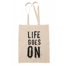 Life goes on - Vászontáska kézitáska és bőrönd