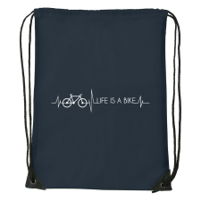 Life is a bike - Sport táska navy kék tornazsák