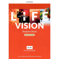 Life Vision Pre-Intermediate Student Book with Online Practice nyelvkönyv, szótár