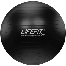LifeFit anti-burst 55 cm, fekete fitness labda