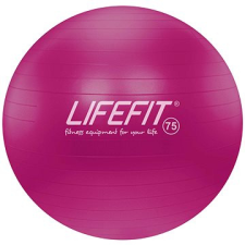 LifeFit anti-tört 75 cm, bordeaux fitness labda