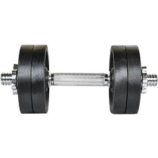 LifeFit egykezes 12 kg, 30 mm-es rúd / 4x lemez súlyzórúd