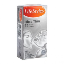 LifeStyles Ultra Thin 12 db vékony falvastagságú óvszer óvszer