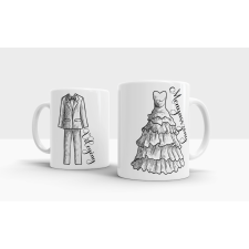 LifeTrend Esküvői páros bögre bögrék, csészék