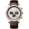 LIGE Man 8989-10 rose gold silver (19929)